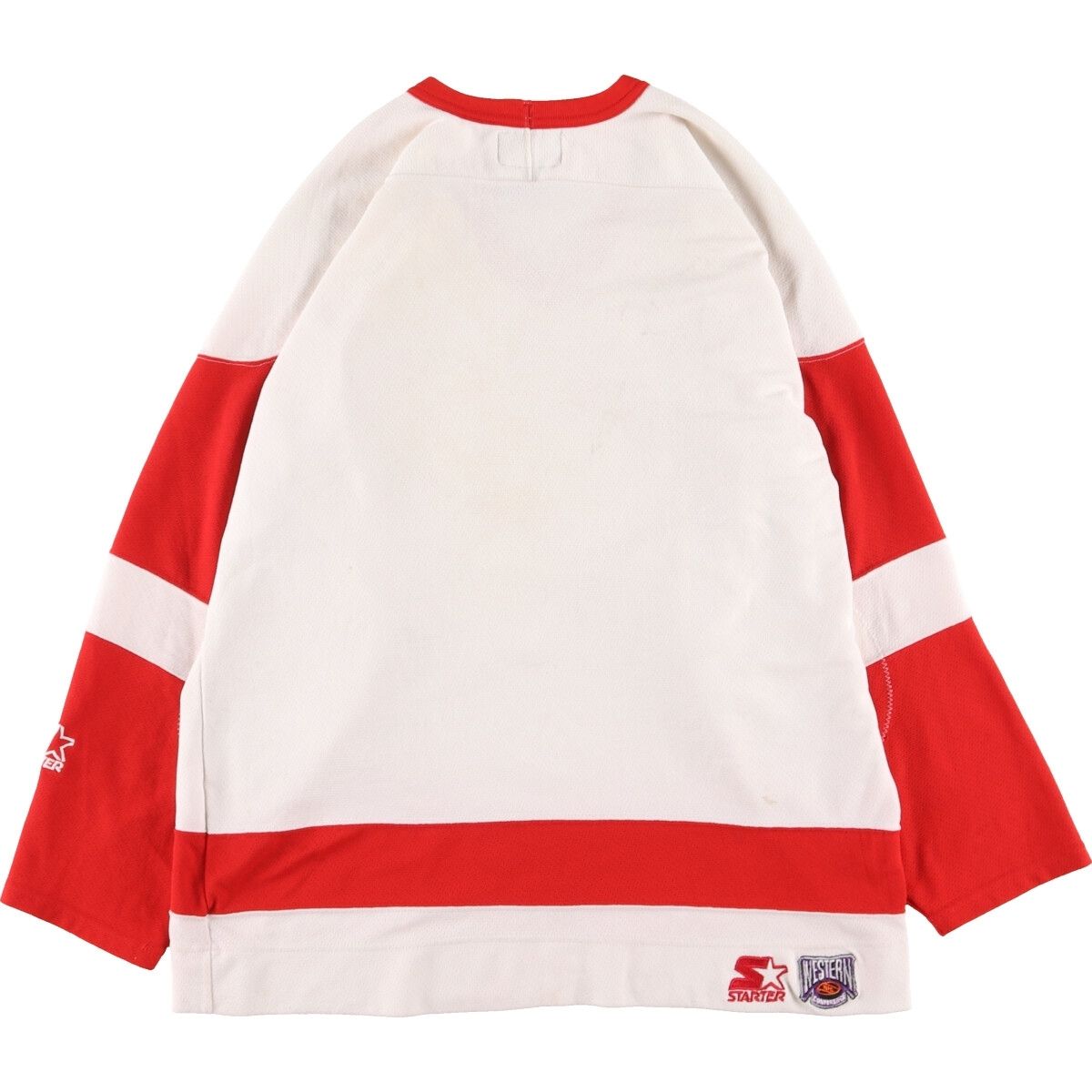古着 90年代 スターター Starter NHL DETROIT RED WINGS デトロイト 