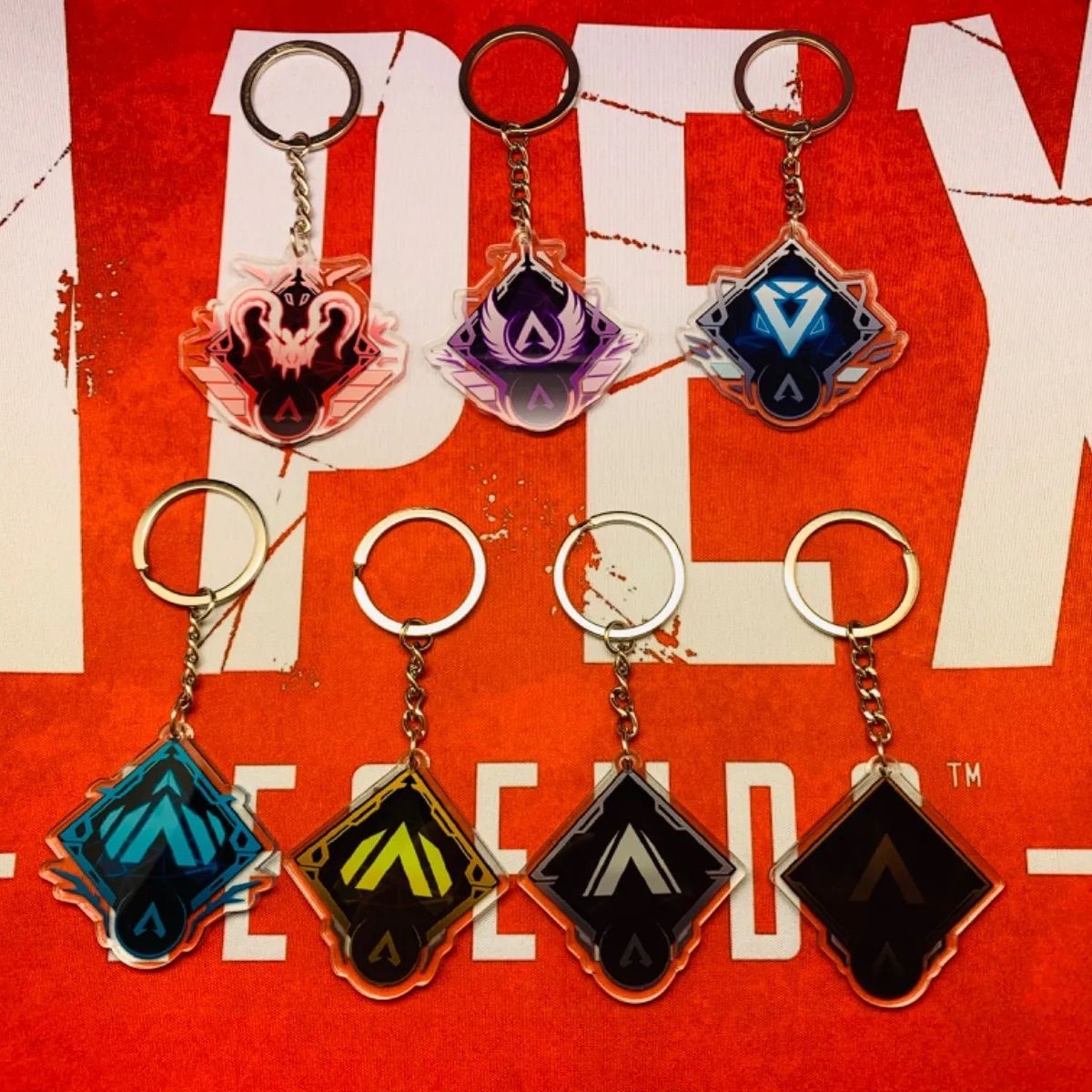 Apex Legends シーズン10 ランクバッチ キーホルダー