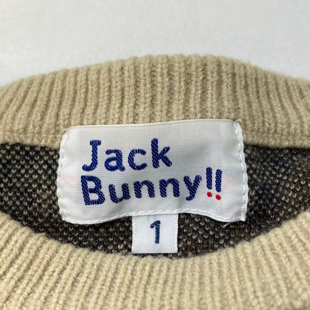 楽天市場】JACK BUNNY ジャックバニー コットン ニット セーター