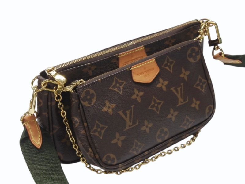 極美品 LOUIS VUITTON ルイヴィトン ミュルティポシェット アクセ  