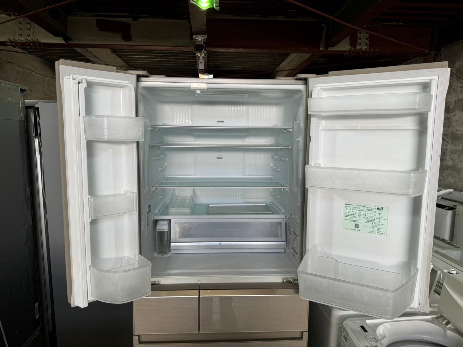 大阪送料無料☆3か月保障付☆2019☆パナソニック☆470L☆NR-F475XPV-N 