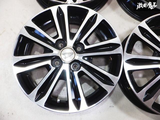 歪み無し 純正 LA600S LA610S タントカスタム RS 15インチ 4.5J