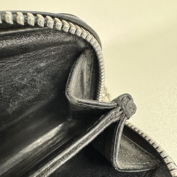 CHROME HEARTS/クロムハーツ ラウンドジップ レザーコインケース
