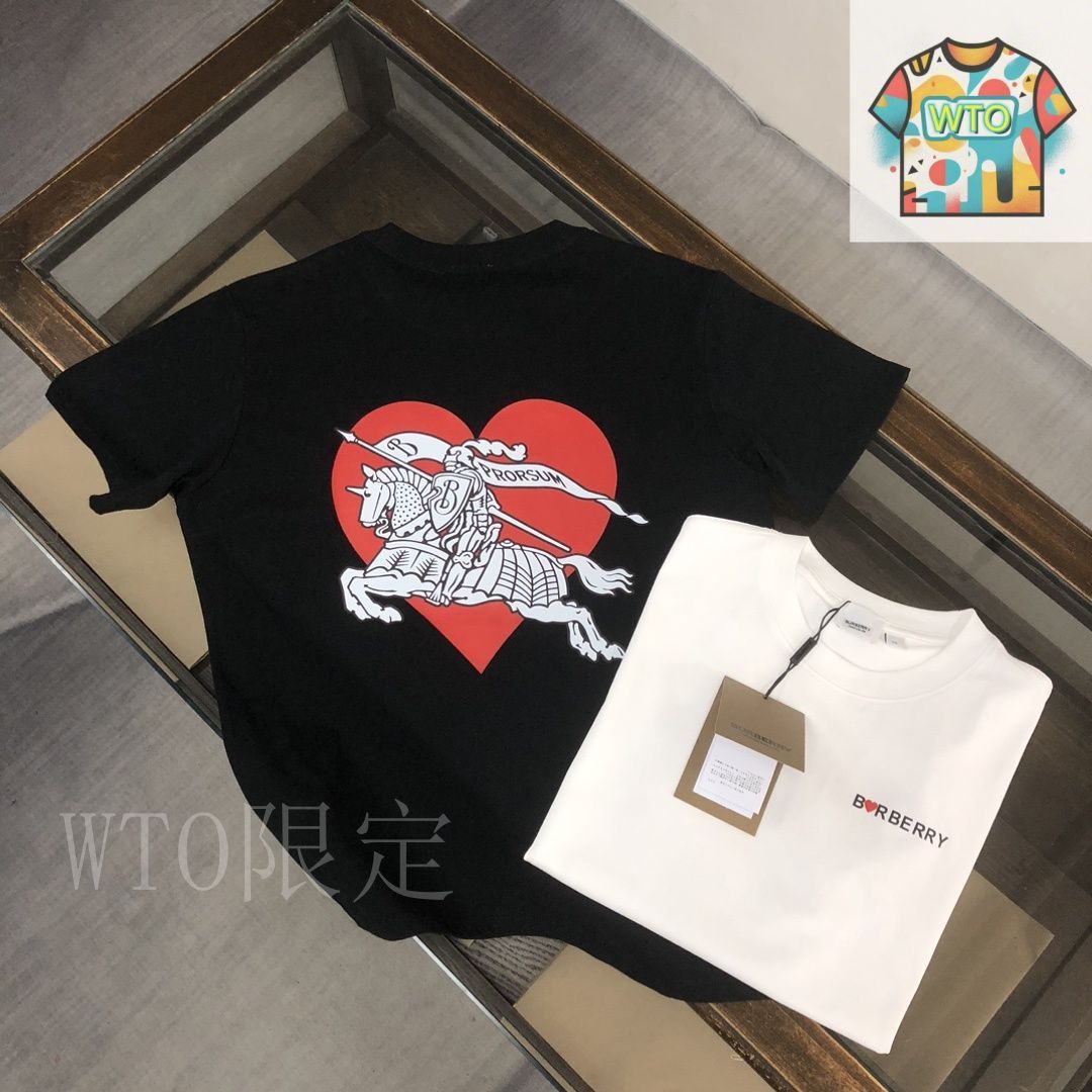 最終お値下げ！BURBERRY Tシャツ ② バーバリー TBロゴプリントクルーネックTシャツ買取金額8,400円