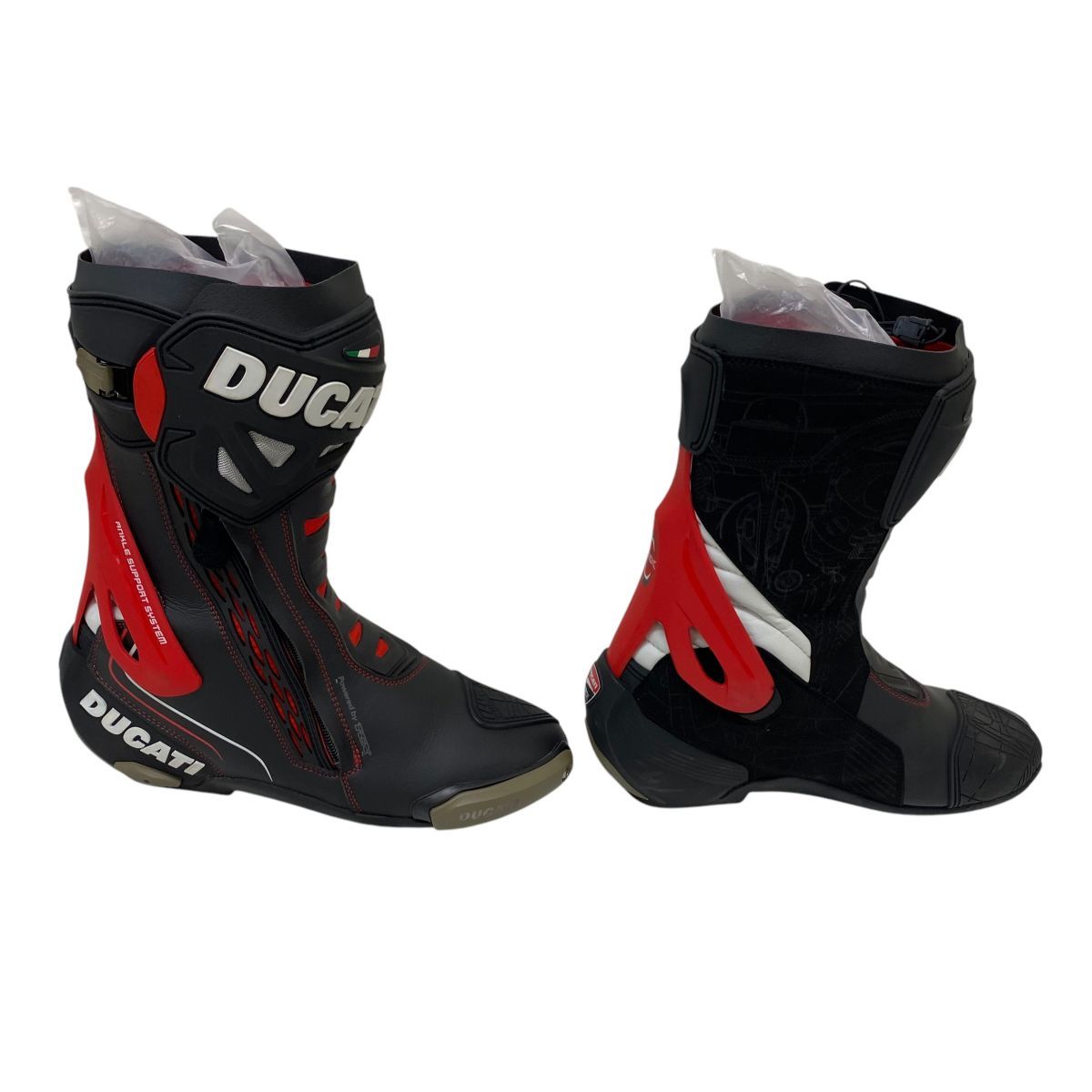 美品】 DUCATI ドゥカティ TCX CORSE V3 レーシングブーツ EU/43・USA