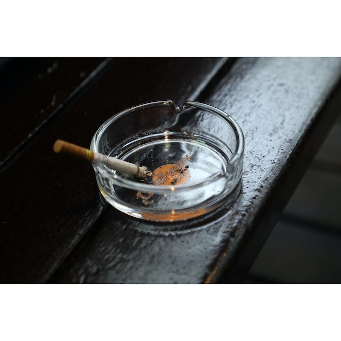 CHALLENGER チャレンジャー MUD LOGO ASHTRAY 灰皿 クリアー