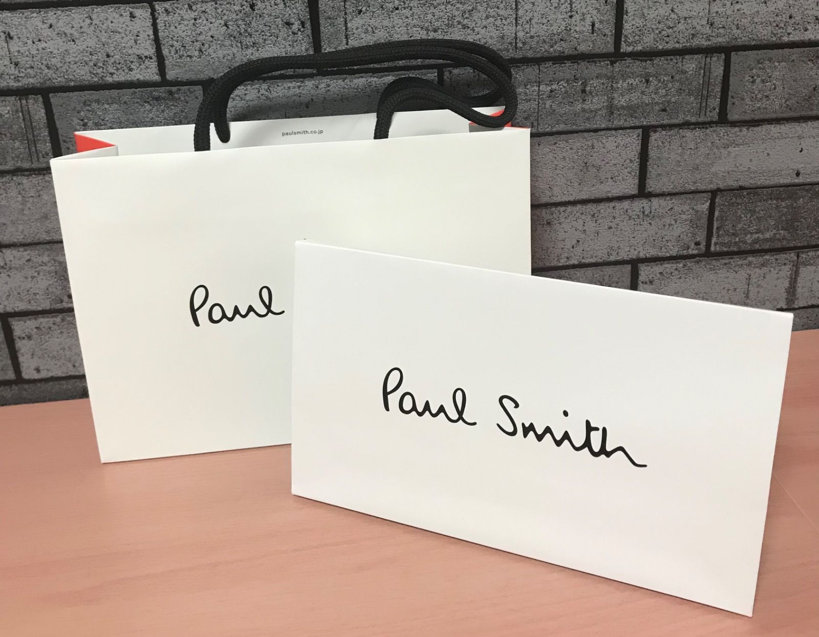 Paul Smith ポールスミス 限定 ショッパー 紙袋 - ラッピング・包装