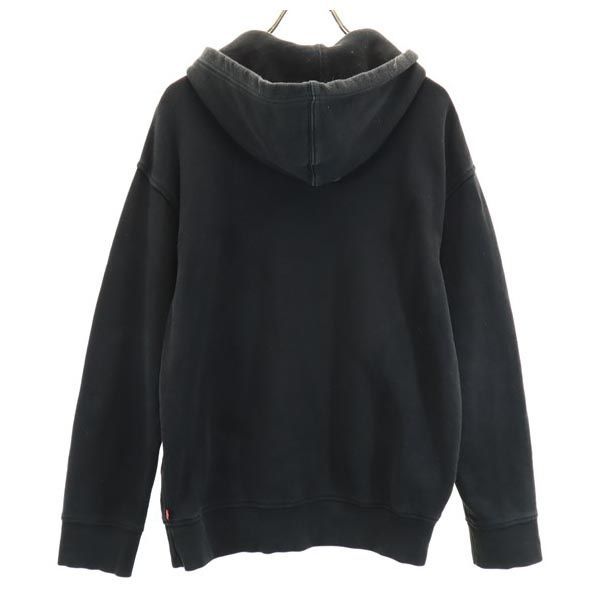 リーバイス 長袖 スウェットパーカー S ブラック系 Levi's メンズ リーバイス 長袖 スウェットパーカー S ブラック系 Levi\u0027s メンズ 古着
