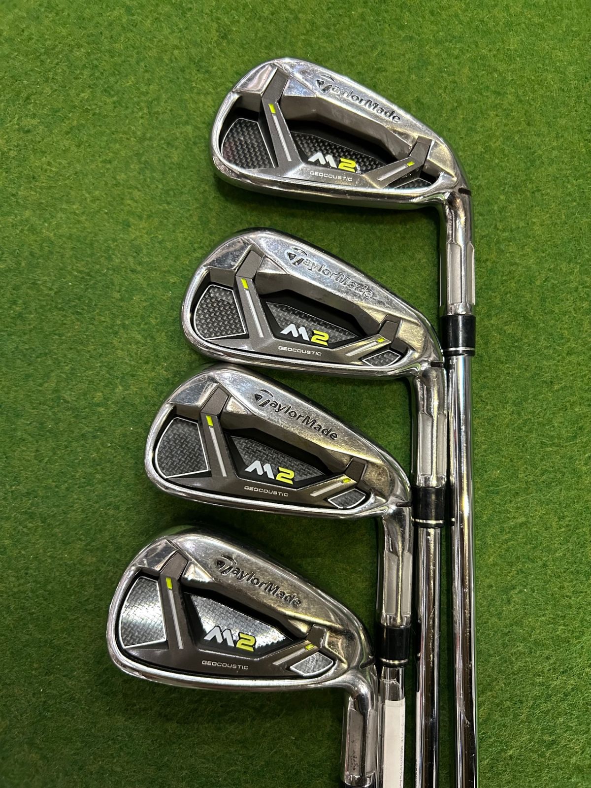 テーラーメイド M2(2017) 5-Pw•Aw•Sw 8本セット 中古 REAX 90 S