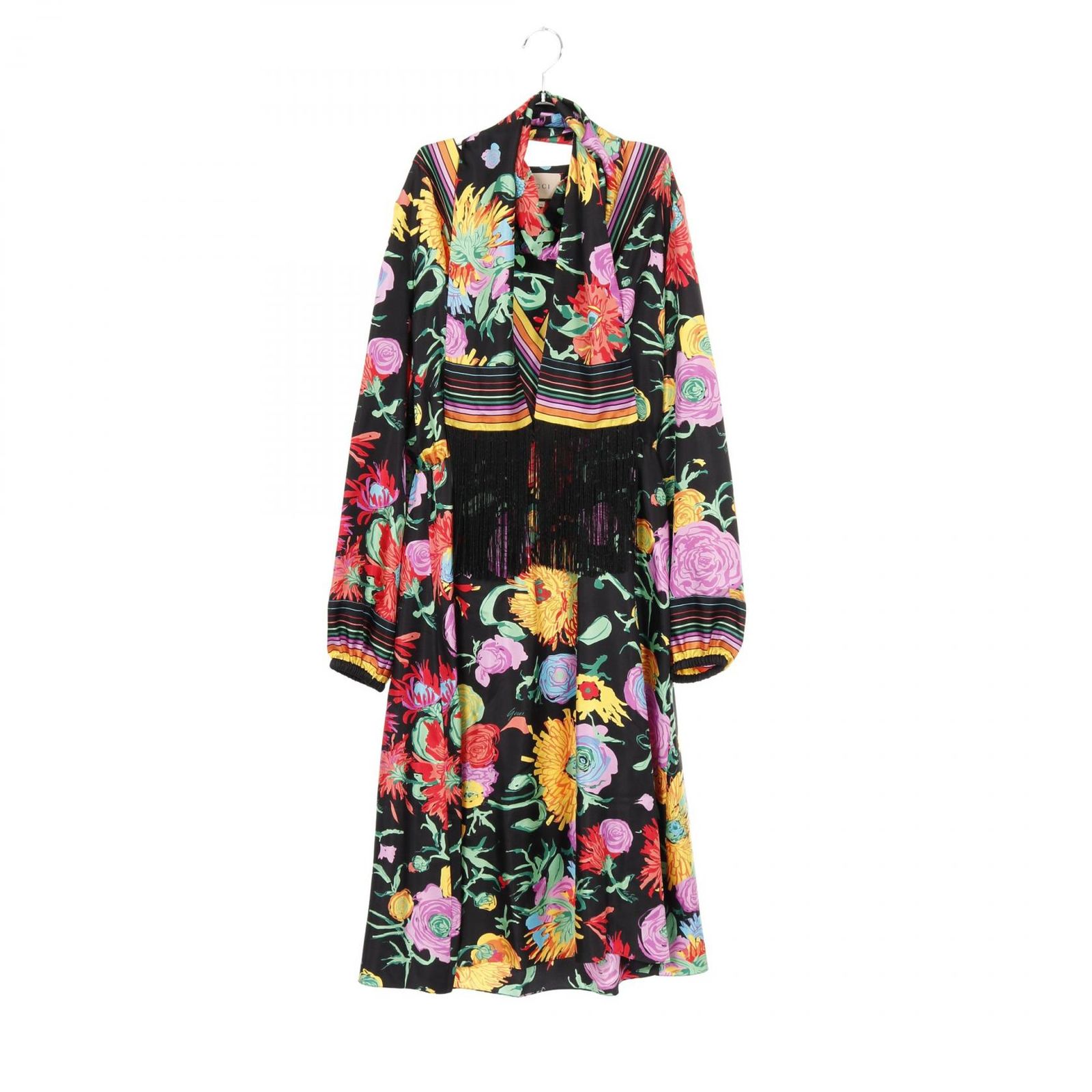 【GUCCI】×Ken Scott レース ドレス 中古・古着通販】GUCCI (グッチ) Ken Scott Printed Lace Dress