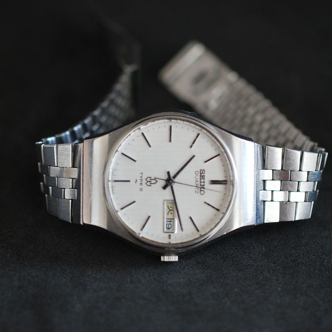 248 【稼働】Vintage SEIKO TYPE II 4336-8040 70年代セイコーデザイン 