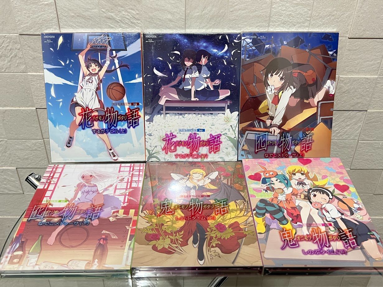 偽物語 物語シリーズ BOX Blu-ray DVD 終物 傷物 猫物 鬼物 偽物語 物語シリーズ BOX Blu-ray DVD 終物 傷物 猫物 鬼物