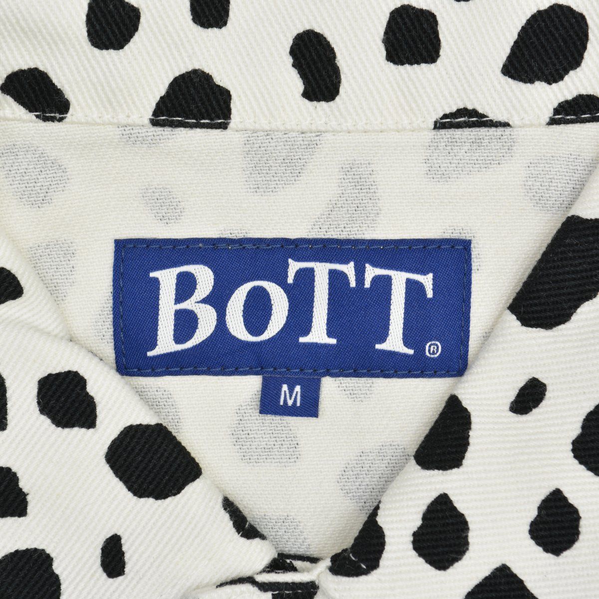 BOTT 23AW Dalmatian Denim Jacketデニムジャケット BoTT (ボット) 23AW Dalmatian Denim Jacket ダルメシアンデニム