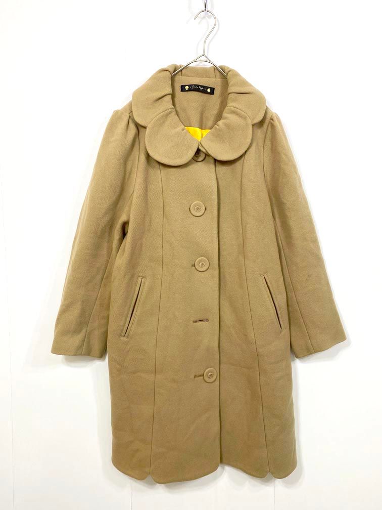 【まど助様 専用】franche lippee ロングコート M franche lippee フランシュリッペ 6696370 ウール ロング コート