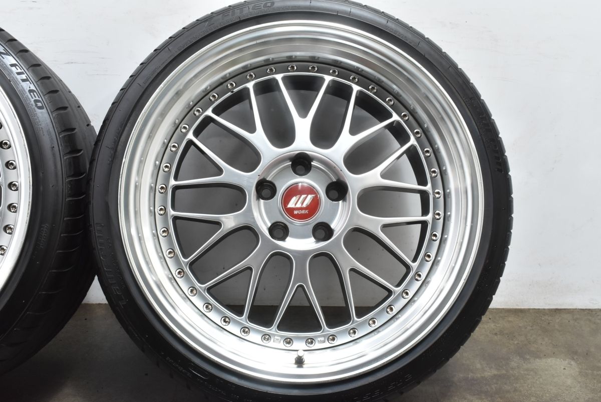 超深リム 3ピース】WORK ジスタンス W10M 19in 10J +27 +36