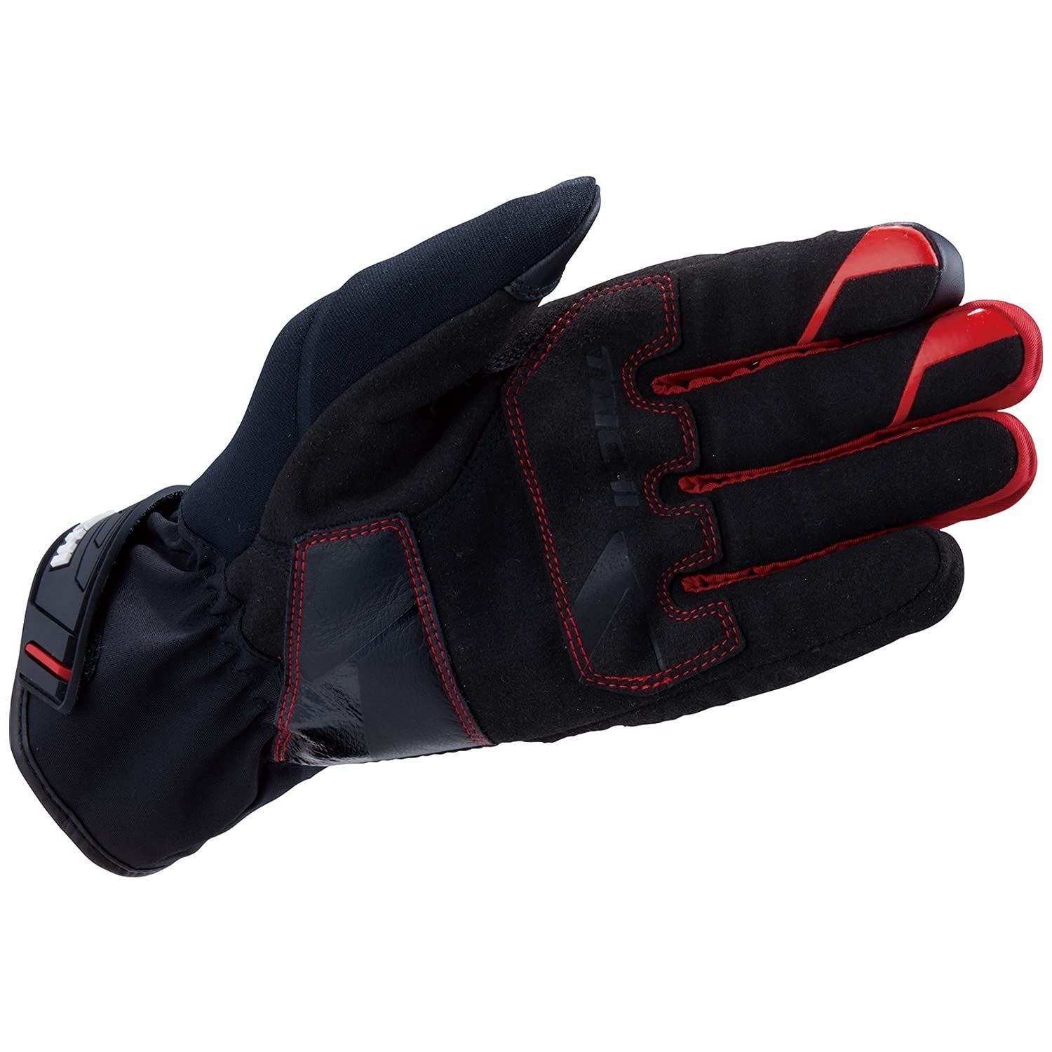 人気?】M BLACK/RED RST449 レイングローブ フィット DRYMASTER