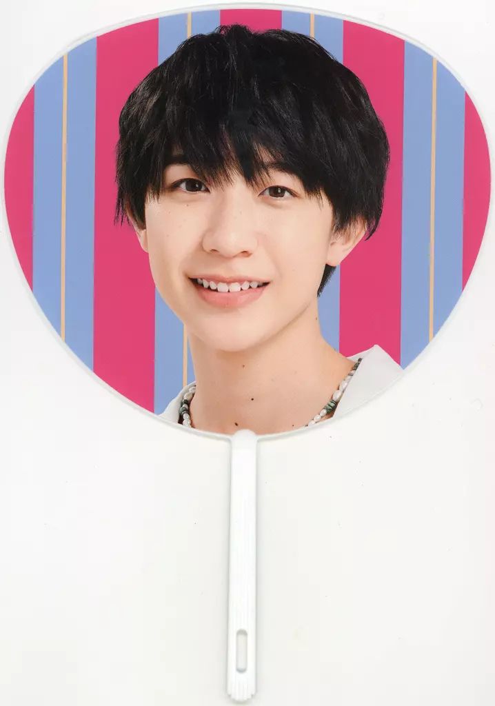 中古】うちわ・扇子 永岡蓮王(AmBitious) ミニうちわ 「Summer