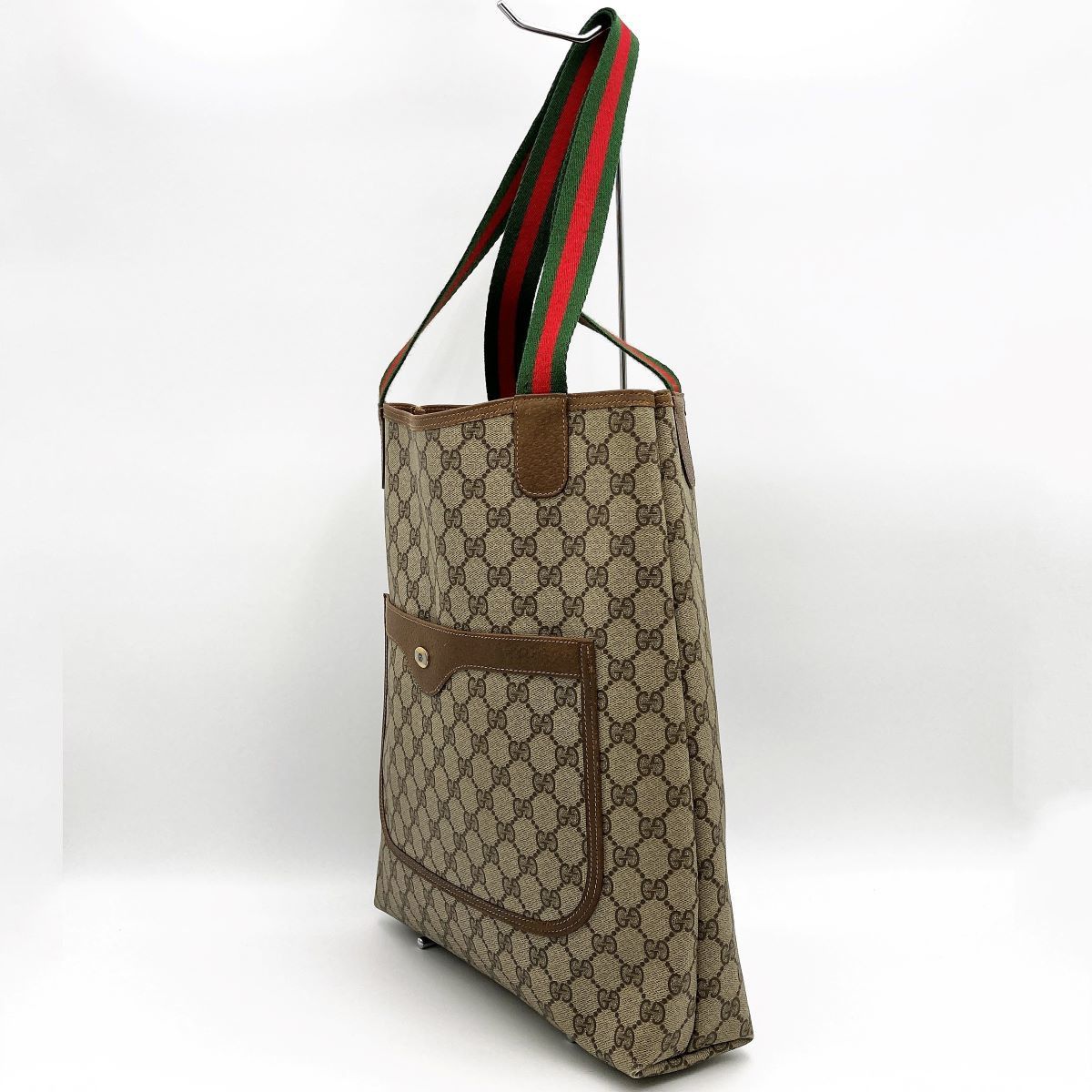 グッチ トートバッグ ショルダーバッグ 肩掛け シェリーライン GGスプリーム 40 02 003 レディース メンズ GUCCI グッチ トートバッグ ショルダーバッグ 肩掛け シェリーライン GG