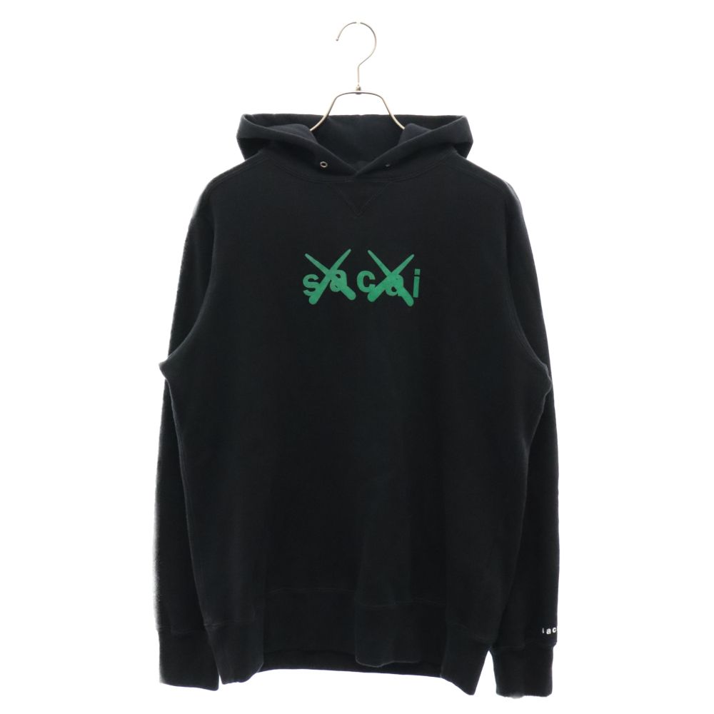 Sacai (サカイ) 21AW×KAWS フロントロゴプリントスウェットプル 