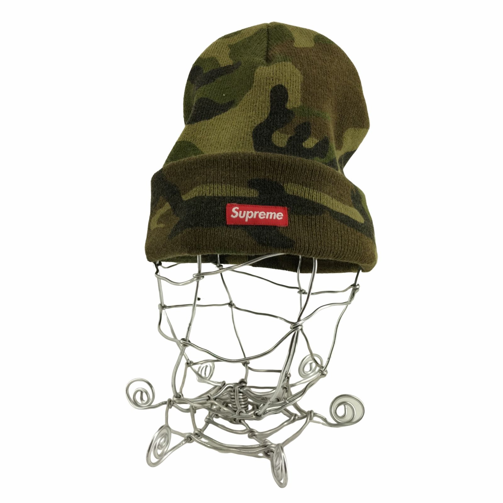 シュプリーム Supreme 16AW Camo Beanie カモビーニー ニット帽 帽子 迷彩 カモ柄 メンズ ONE SIZE