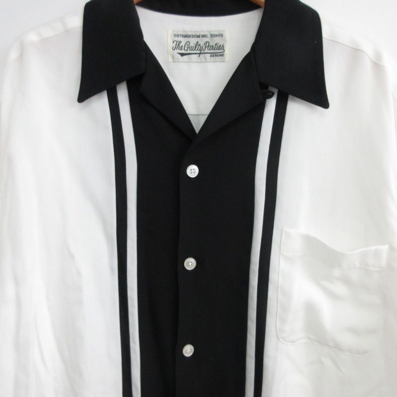 WACKO MARIA ツートーン切替半袖シャツ ワコマリア WACKO MARIA 20SS TWO-TONE 50'S SHIRT TYPE-2