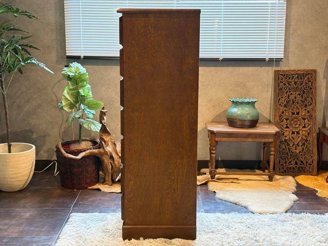 越後民芸家具　7段チェスト　アンティーク　ヴィンテージ　無垢材　nG 越後民芸家具 7段チェスト アンティーク ヴィンテージ 無垢材 nG