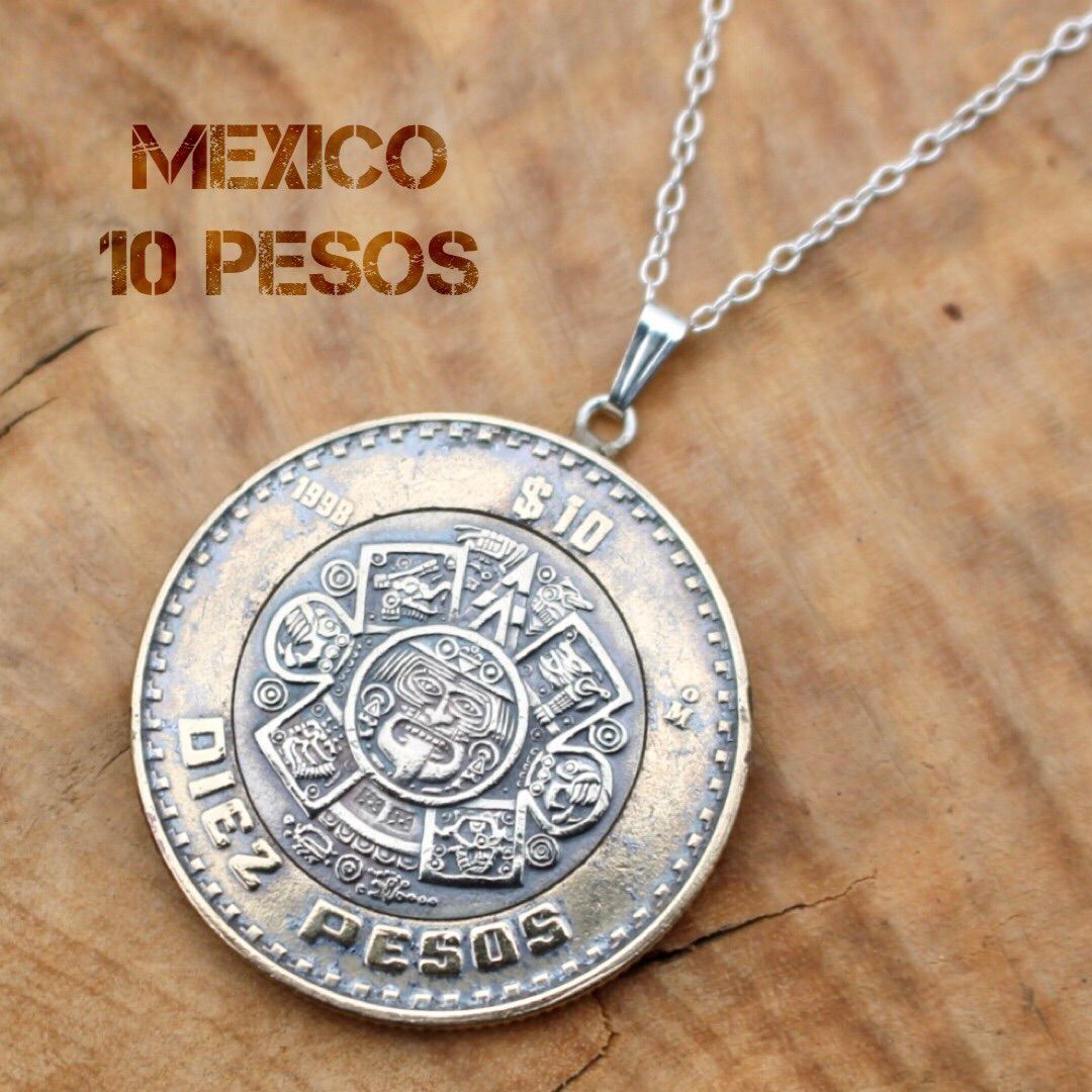 豊富な正規品メキシコ ペソ 10ペソ DIEZ PESOS コイン 金貨 K21.6YG K14YG ペンダントトップ 総重量約12.3g 中古 美品 送料無料☆0202 イエローゴールド