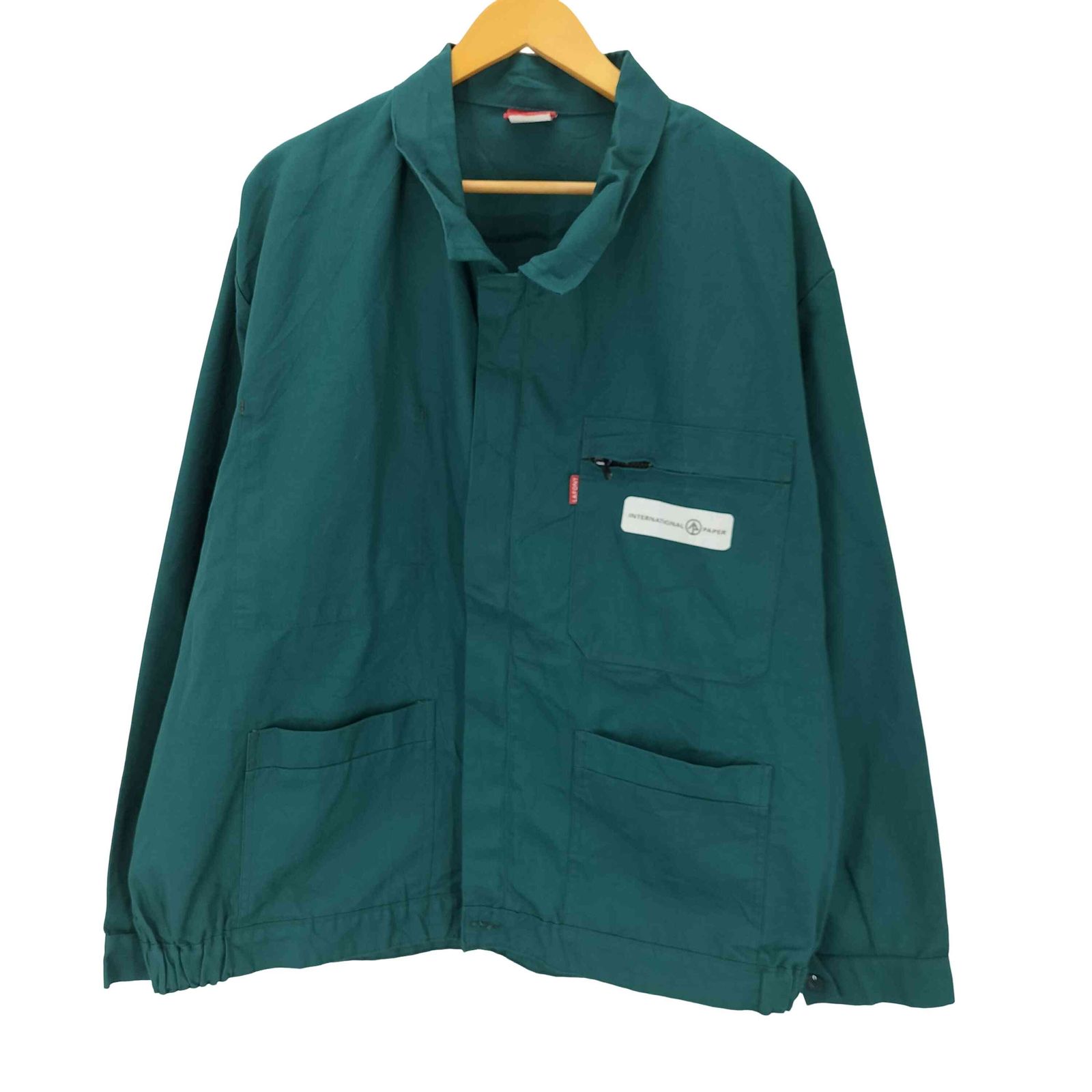 50年代　ADOLPHE LAFONT フレンチワークVポケ コットンツイル 50年代～ Adolphe Lafont ワークジャケット カバーオール フランス製