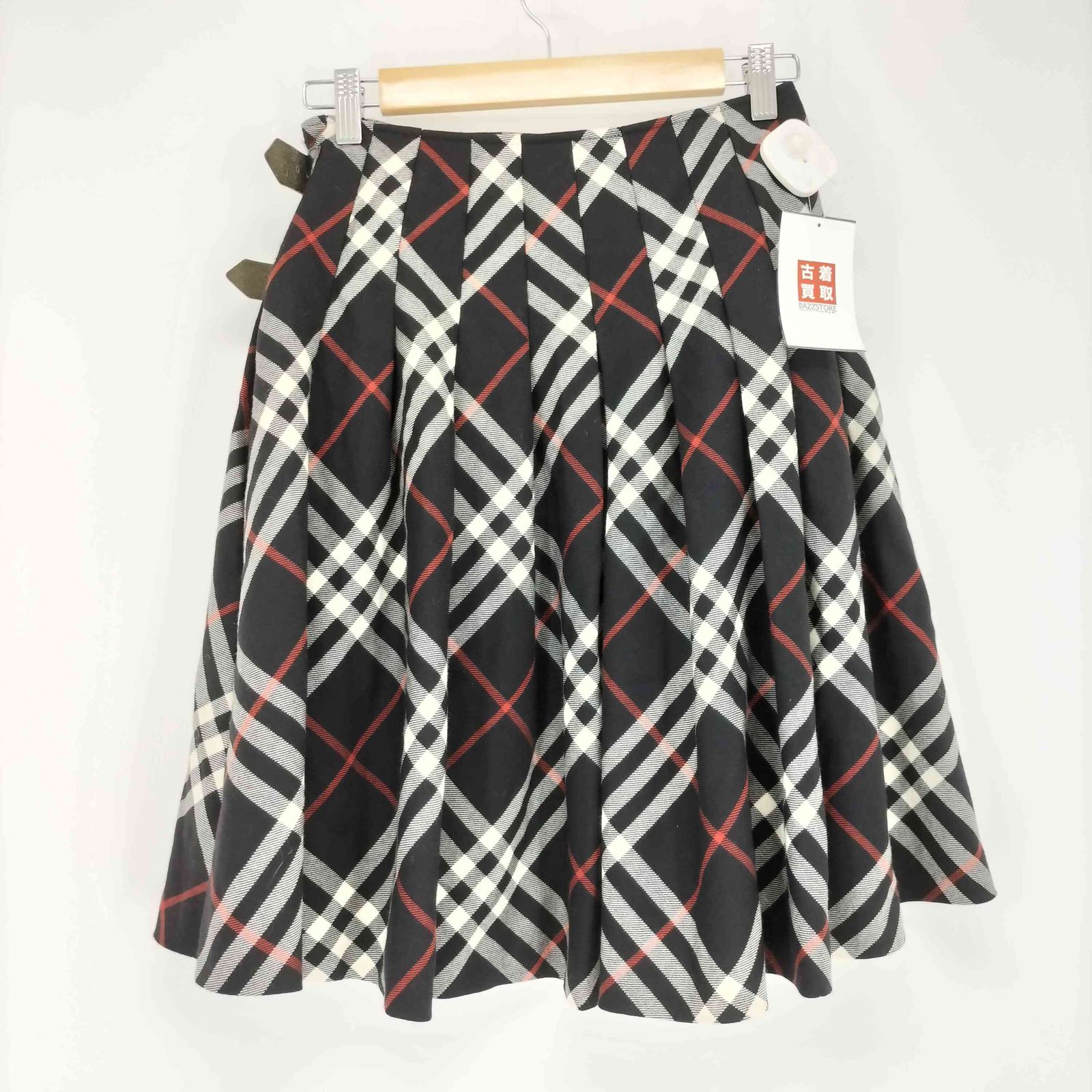 バーバリーブルーレーベル BURBERRY BLUE LABEL チェック柄 ラップ