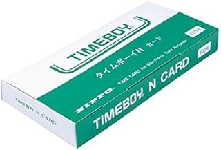 業務用セット NIPPO タイムカード タイムボーイNカード 1箱入 ×3セット ds-1523396