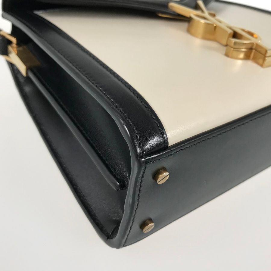 サンローラン SAINT LAURENT カサンドラ 623930 レザー ハンドバッグ te【中古】