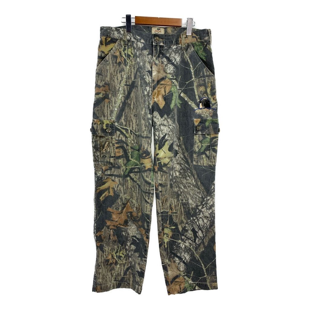 MOSSY OAK モッシーオーク リアルツリーカモ カーゴパンツ アウトドア (メンズ M) 中古 古着 T0845