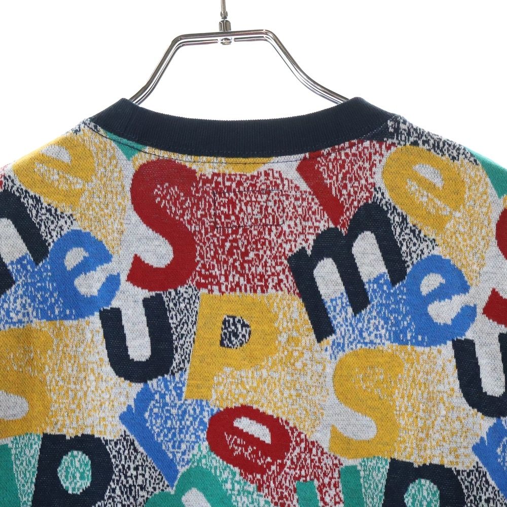 SUPREME (シュプリーム) 19AW Scatter Text Crewneck スキャター