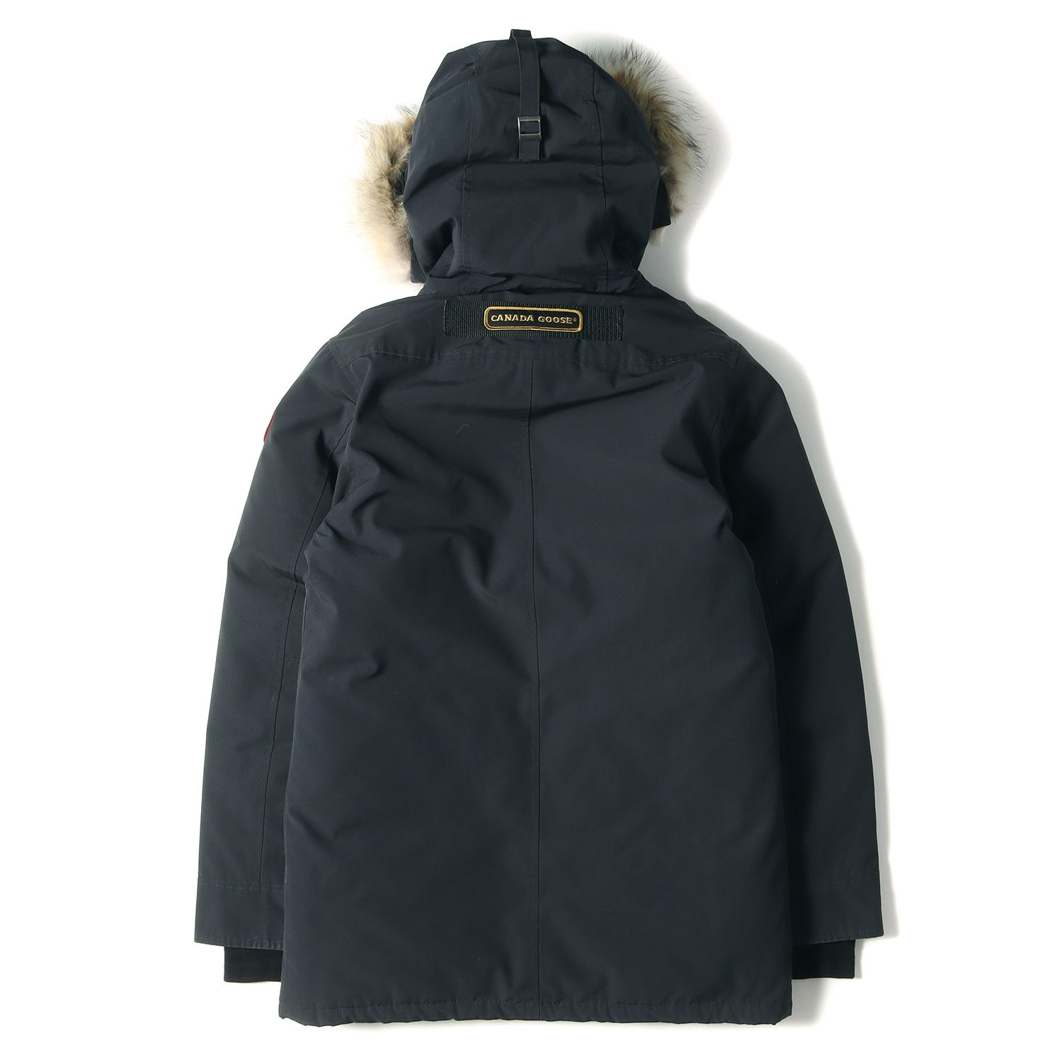 CANADA GOOSE カナダグース ダウン サイズ:S ファー フード 