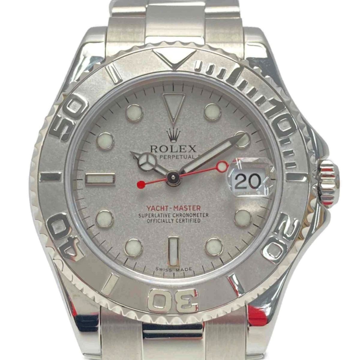 ROLEX ロレックス ヨットマスター ロレジウム F番 168622 シルバー