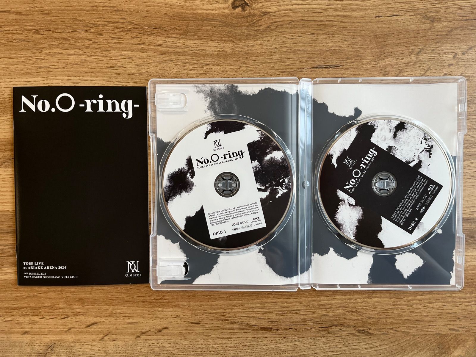 Number_i No.◯ -ring- TOBE LIVE at ARIAKE ARENA 2024 通常盤（Blu