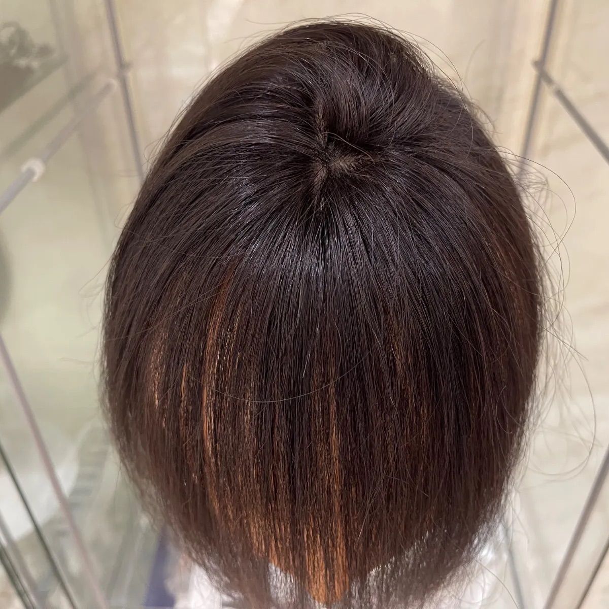 人毛 カット調整済み部分ウィック 良質なレミー毛