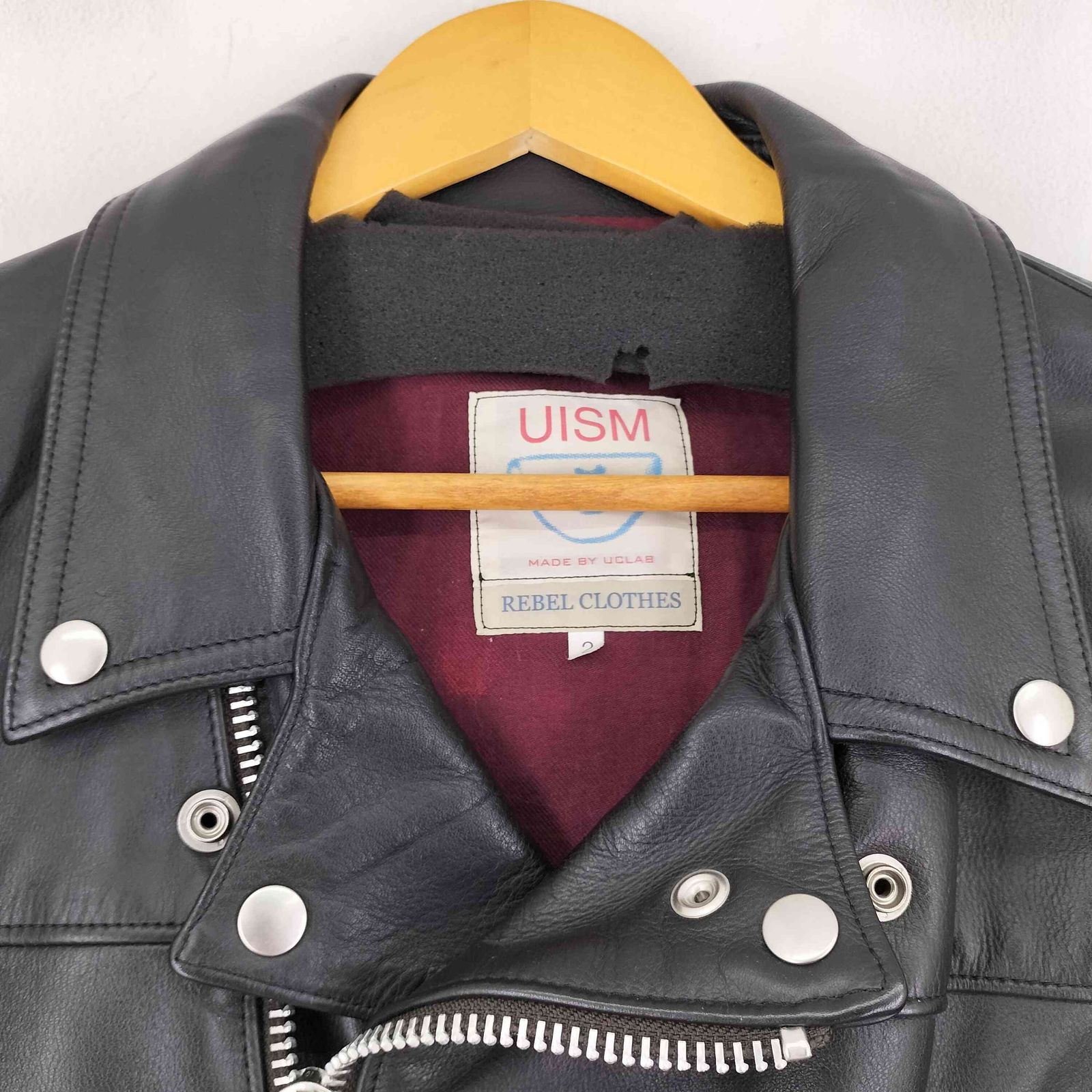 アンダーカバイズム　UNDERCOVERISM ダブルライダース　カウハイド 楽天市場】【中古】アンダーカバーイズム UNDERCOVERISM