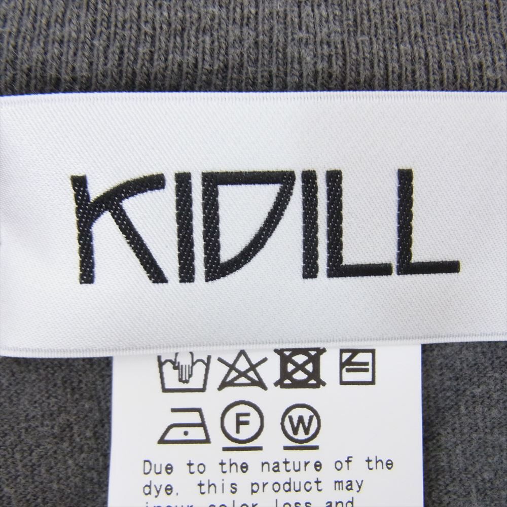 キディル KIDILL 22SS KL591 EVIL Artwork by TREVOR BROWN プリント T