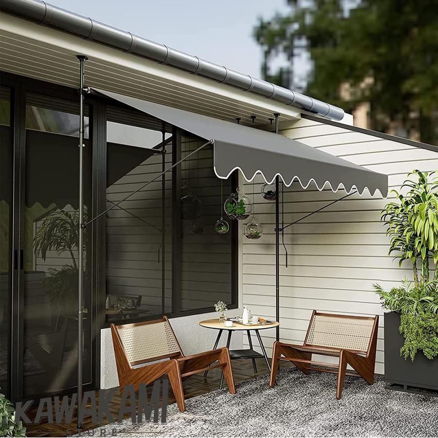 日よけ 巻き取り式