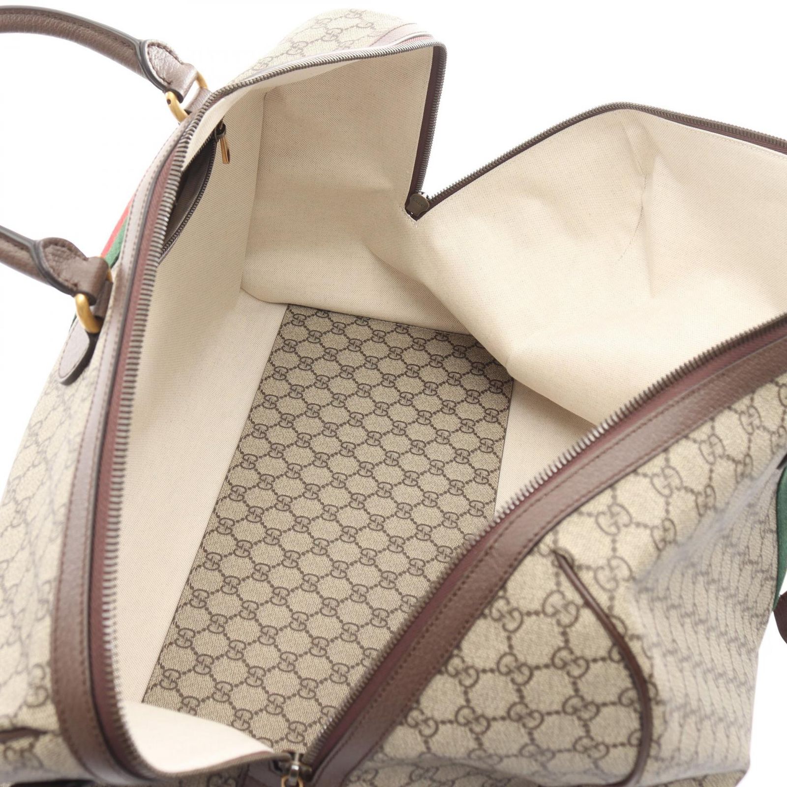 グッチ GUCCI ボストンバッグ GGスプリーム シェリーライン