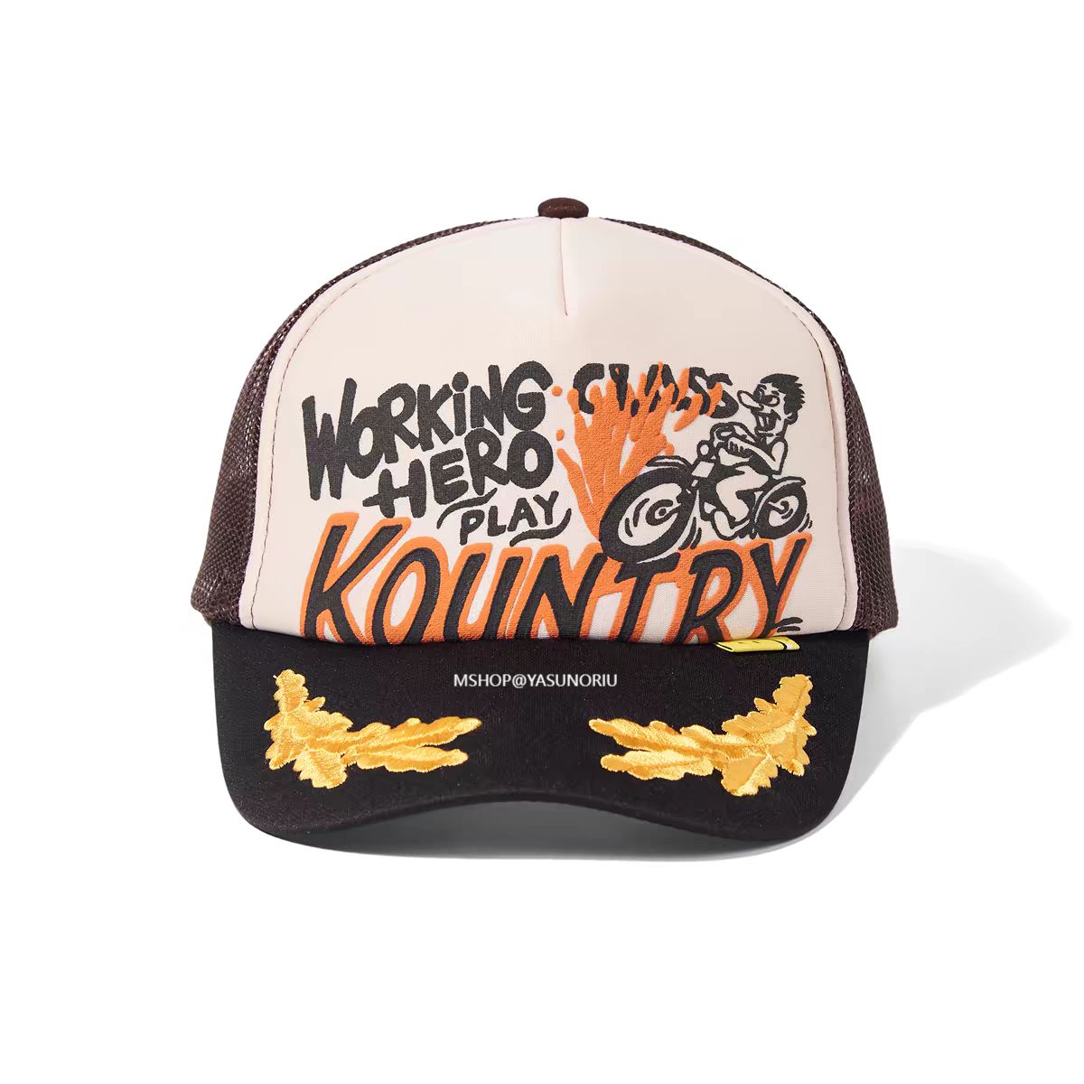 即完売】 kapital カントリーレーサー トラックcap メッシュキャップ 