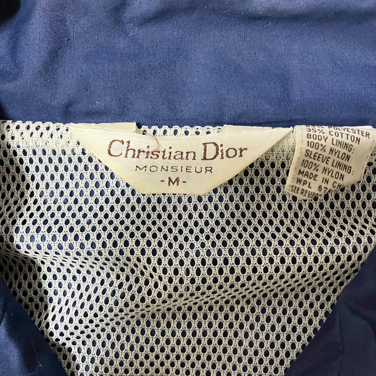 常田大希着用 Cristian Dior Monsieur ナイロンジャケット
