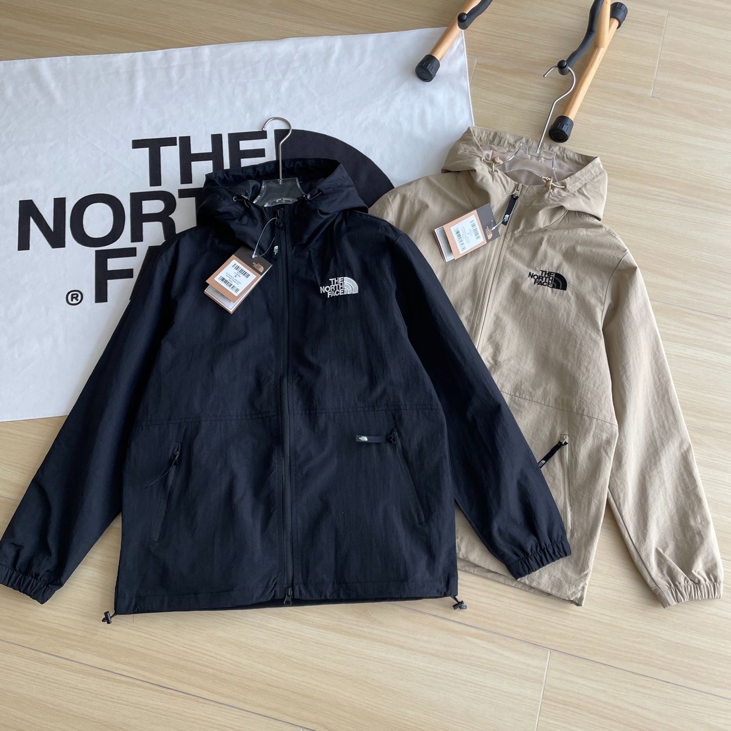 THE NORTH FACE ノースフェイス ツー 刺繍 フード付き カップルジャケット トップス メンズ レディース