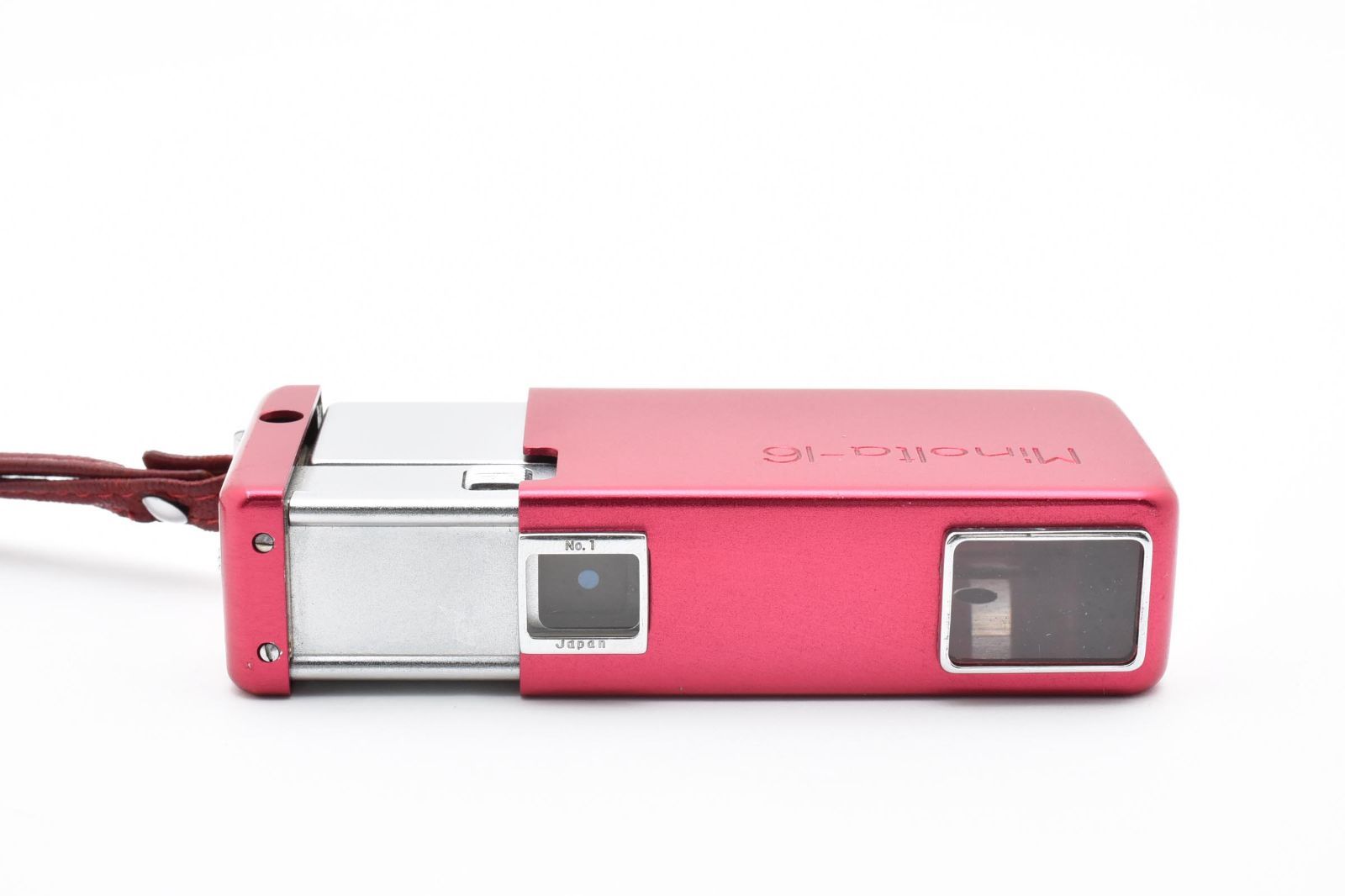 品 ミノルタ Minolta-16 レッドボディ コンパクトカメラ LL33 5535
