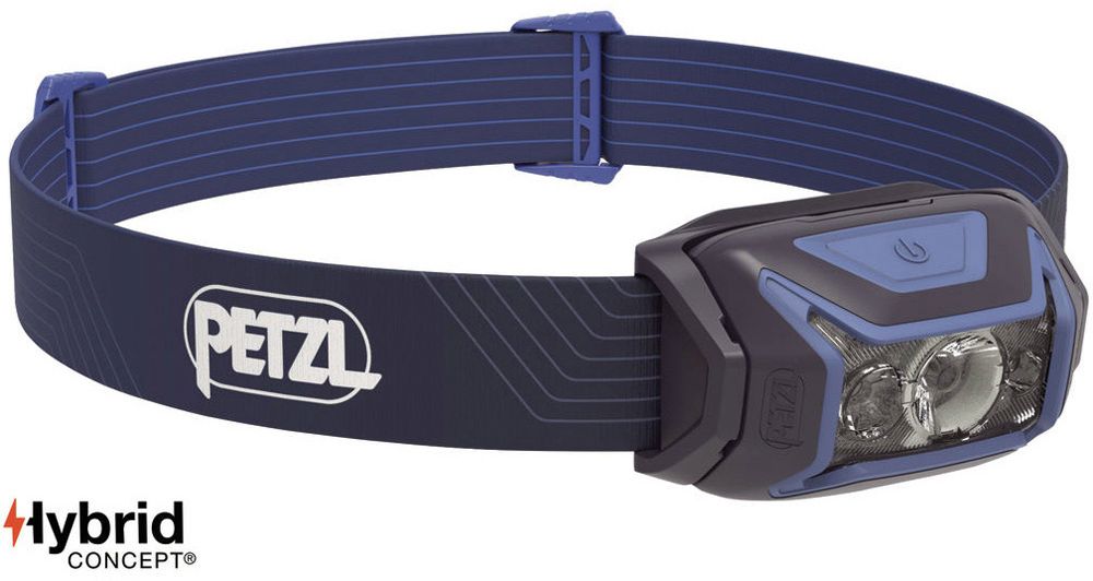 ペツル PETZL アウトドア アクティック ブルー ヘッドランプ キャンプ ハイキング コンパクト 登山 ルーメン ランニング トレッキング ウォーキング マウンテニアリング E063AA01 -