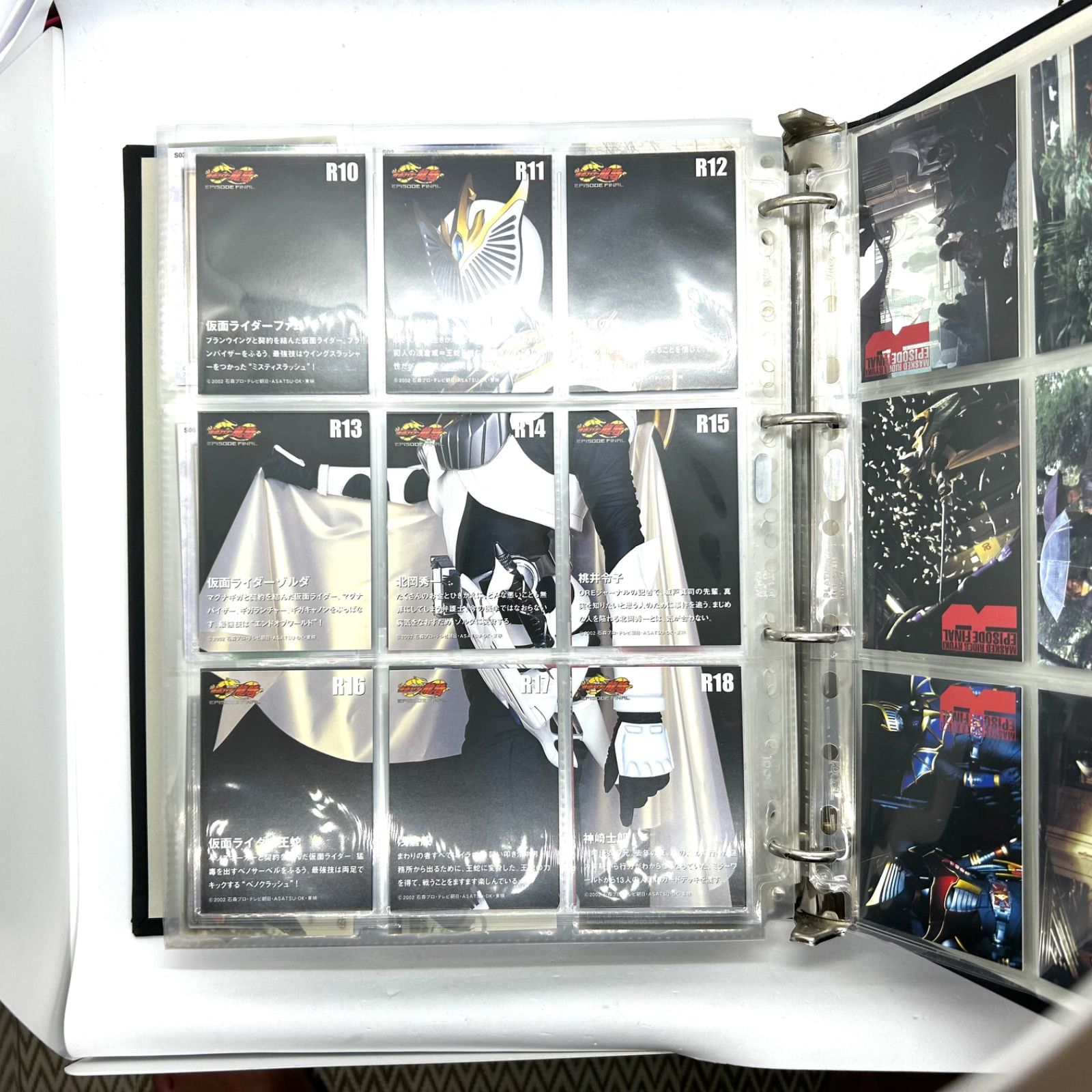 BANDAI - 仮面ライダー龍騎DVD全15巻　特典カードホルダー　カード多数 仮面ライダー龍騎DVD全15巻 特典カードホルダー カード多数