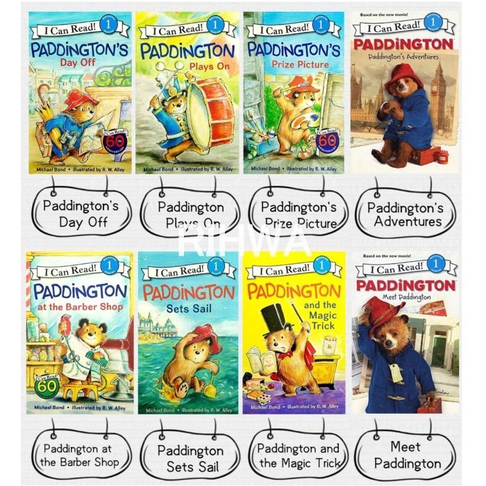 I Can Read Paddington 8冊 Maiyapen対応 マイヤペン 多読 英語教材 