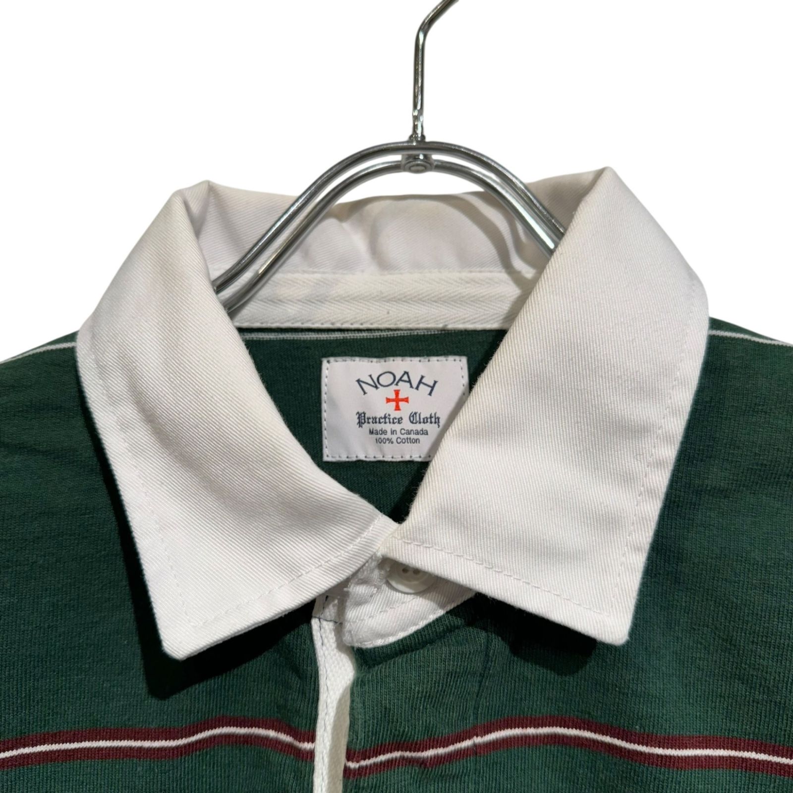 NOAH (ノア) □ ①③ 22070122004130 Striped Rugby ラガーシャツ 