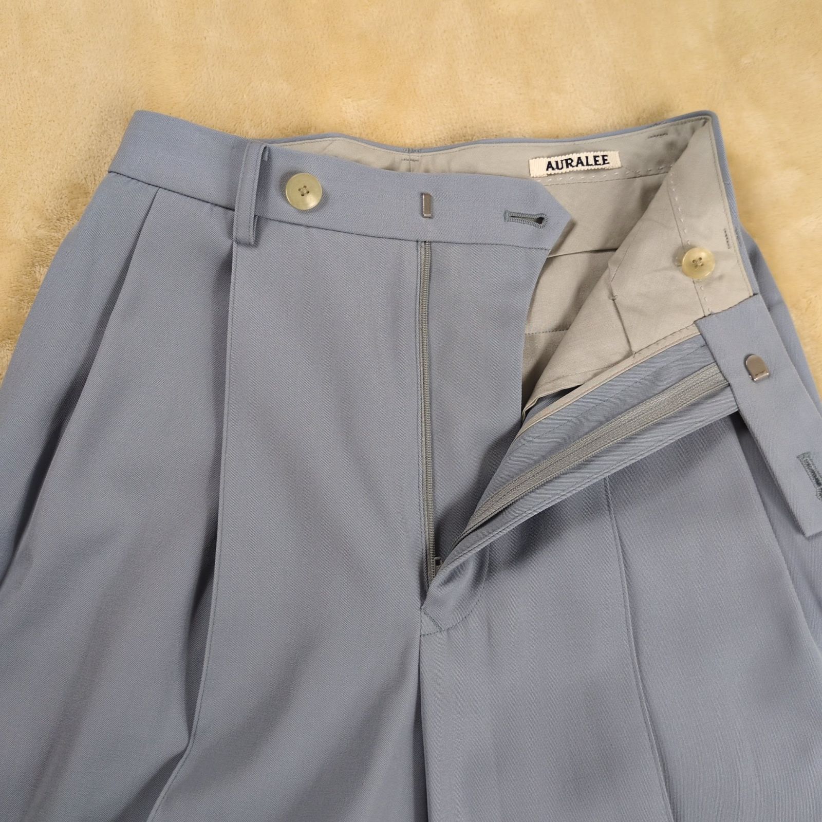 希少】AURALEE 21SS ライトウールマックス ギャバジン 